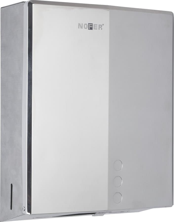 Zasobnik ręczników papierowych 255x300x105mm, stal nierdzewna polerowana