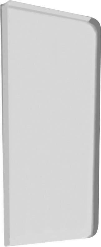 Ścianka oddzielająca pomiędzy pisuary 50x680x350 mm, stal nierdzewna mat