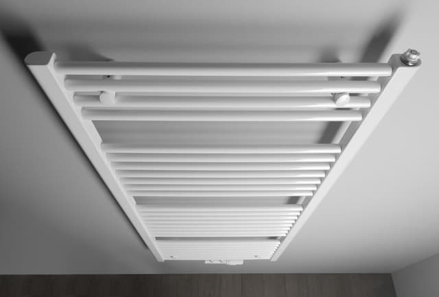 Grzejnik łazienkowy DIRECT 600x1320 mm biały podłączenie środkowe