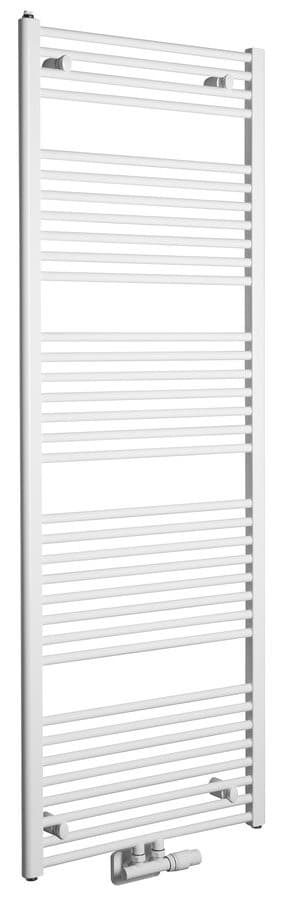 Grzejnik łazienkowy DIRECT 600x1680 mm biały podłączenie środkowe