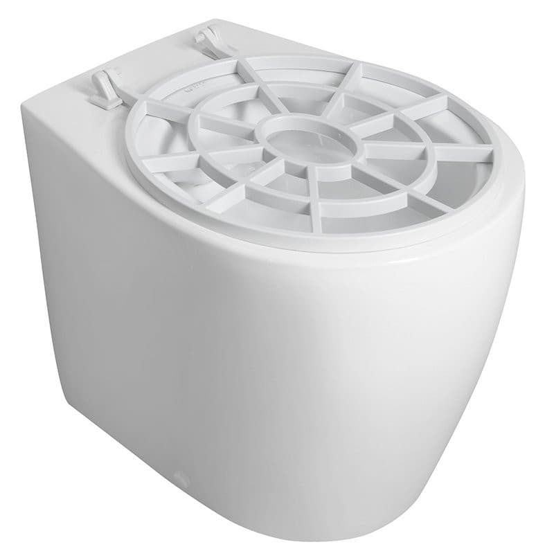 Komora gospodarcza stojąca 36x52 cm z odpływem poziomym/pionowym biała