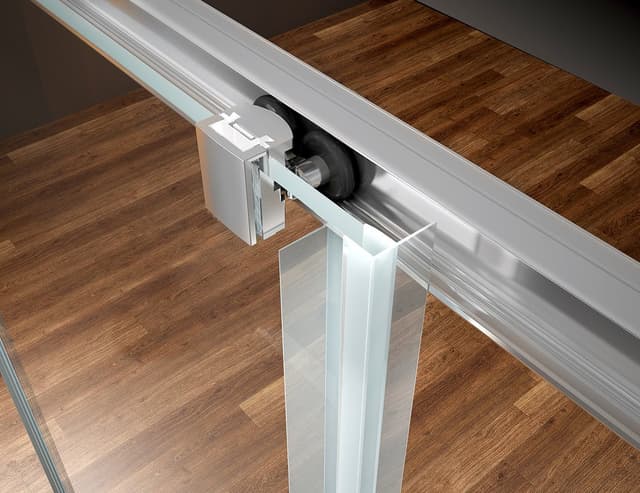 BORG kabina prysznicowa 800x800x1950 mm, wejście z rogu, szkło czyste