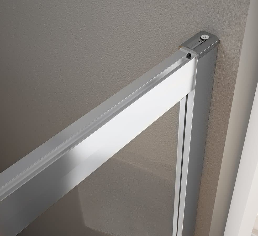 BORG kabina prysznicowa 900x900x1950 mm, wejście z rogu, szkło czyste