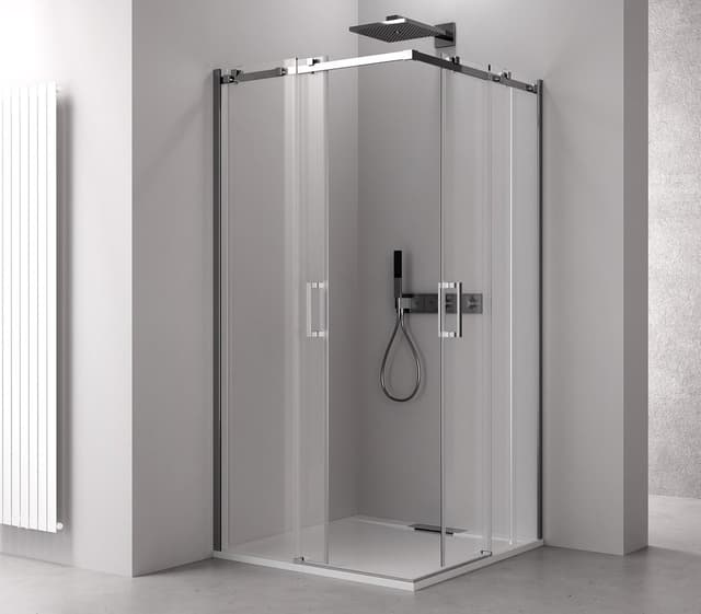 THRON SQUARE kabina prysznicowa prostokątna 110x80cm z wejściem z rogu