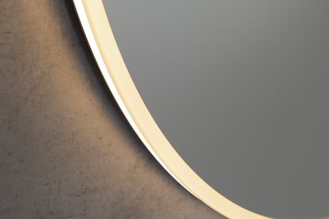 VISO okrągłe lustro LED z dotykowym czujnikiem, ø 80 cm