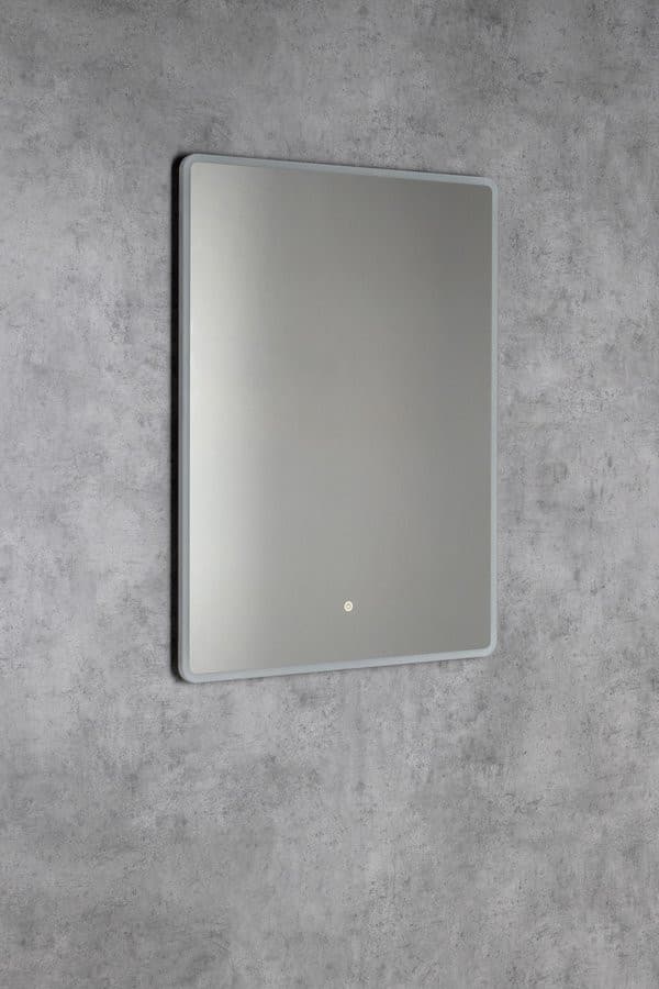 PIRI lustro LED z czujnikiem dotykowym 60x80cm, korozja IP44