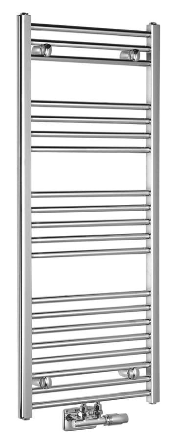 ALYA grzejnik łazienkowy chrom 500x1188 mm podłączenie środkowe