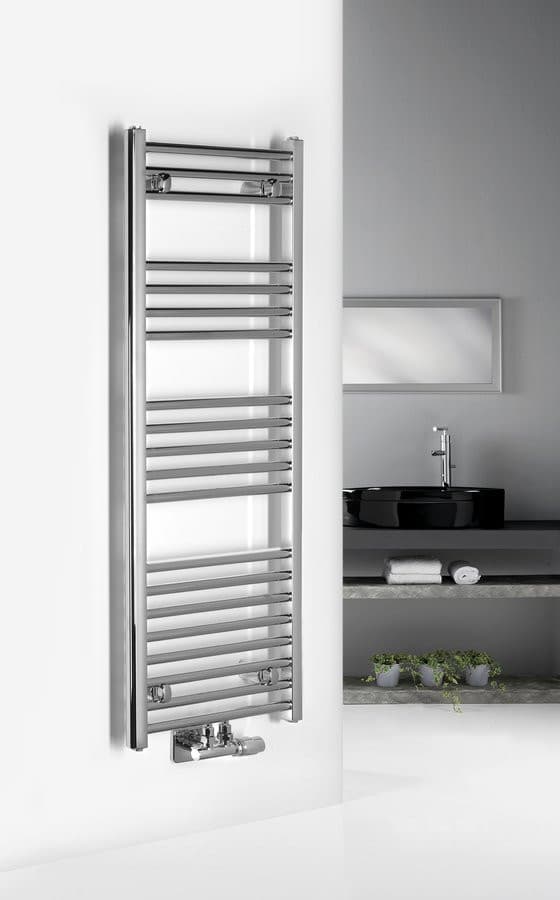 ALYA grzejnik łazienkowy chrom 500x1188 mm podłączenie środkowe