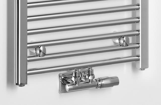 ALYA grzejnik łazienkowy chrom 500x1600 mm podłączenie środkowe