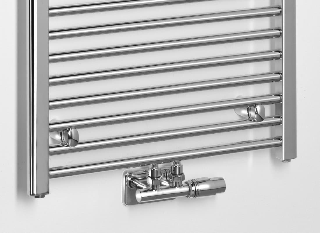 Grzejnik łazienkowy ALYA 600x1600 mm chrom środkowe podłączenie