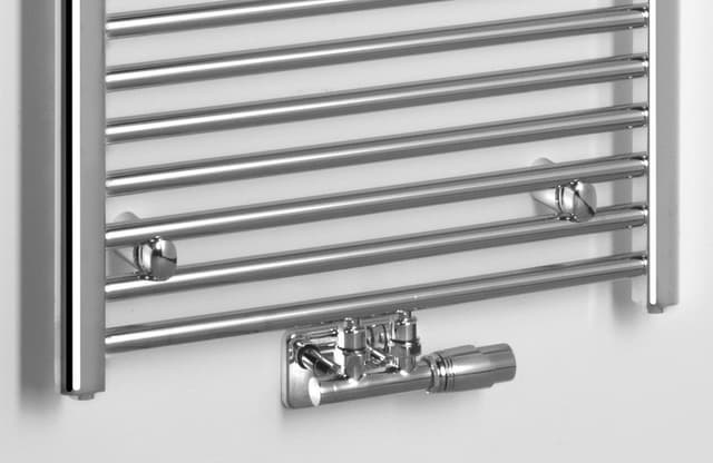 ALYA grzejnik łazienkowy chrom 600x1785mm podłączenie środkowe