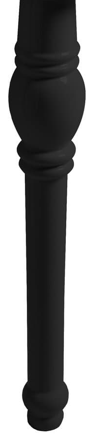 RETRO ceramiczne nogi do umywalki czarny mat 1 sztuka