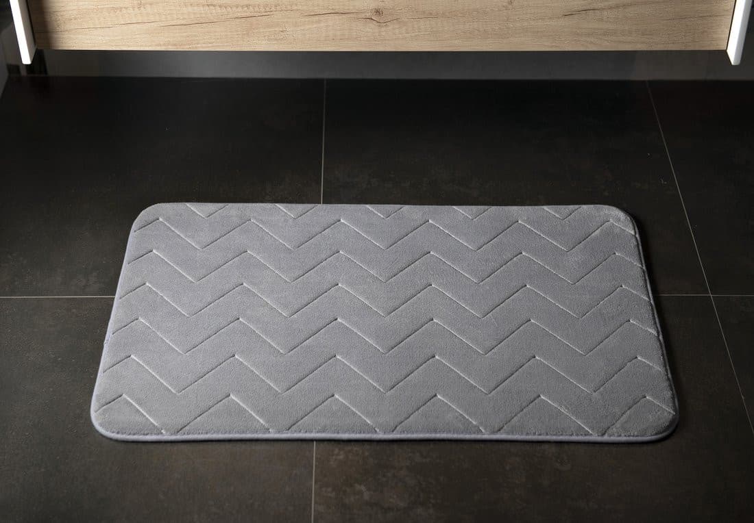 MOUSSE dywanik łazienkowy antypoślizgowy 50x80cm szary