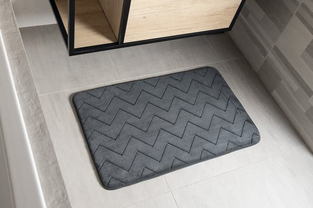 MOUSSE dywanik łazienkowy antypoślizgowy 50x80 cm, antracytowy