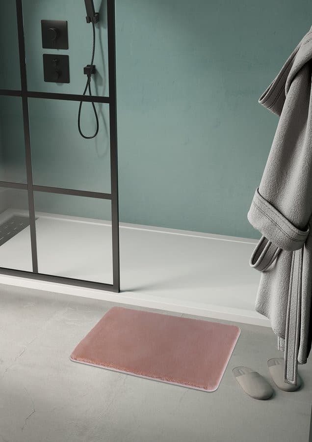 FUZZY dywanik łazienkowy antypoślizgowy 50x80cm różowy