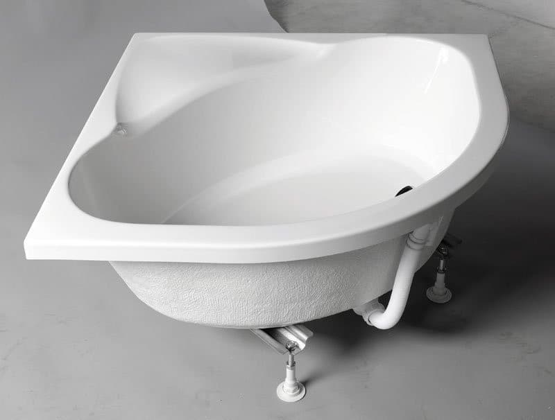 SELMA brodzik prysznicowy głęboki półokrągły 90x90x30 cm biały