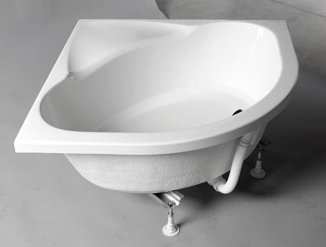 SELMA brodzik prysznicowy głęboki półokrągły 90x90x30 cm biały