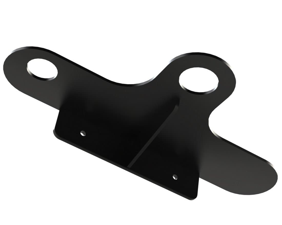 Wspornik pod umywalkę TETRIS z otworem na baterię czarny mat