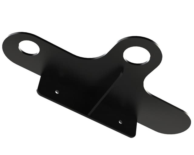 Wspornik pod umywalkę TETRIS z otworem na baterię czarny mat