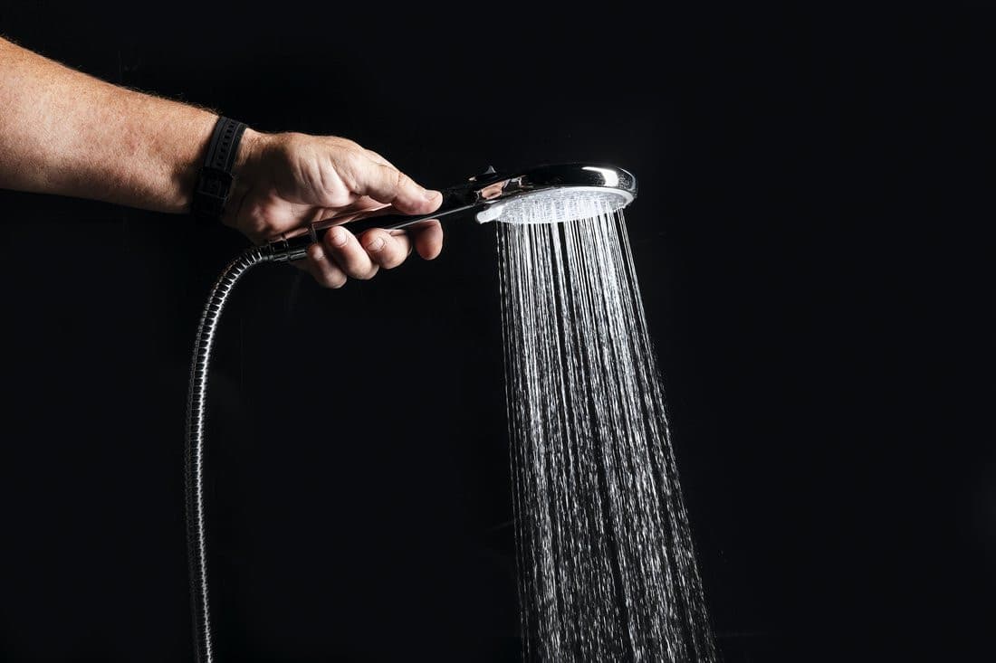 Główka prysznicowa z masażem, 3 tryby + płukanie, 120 mm, ABS/chrom