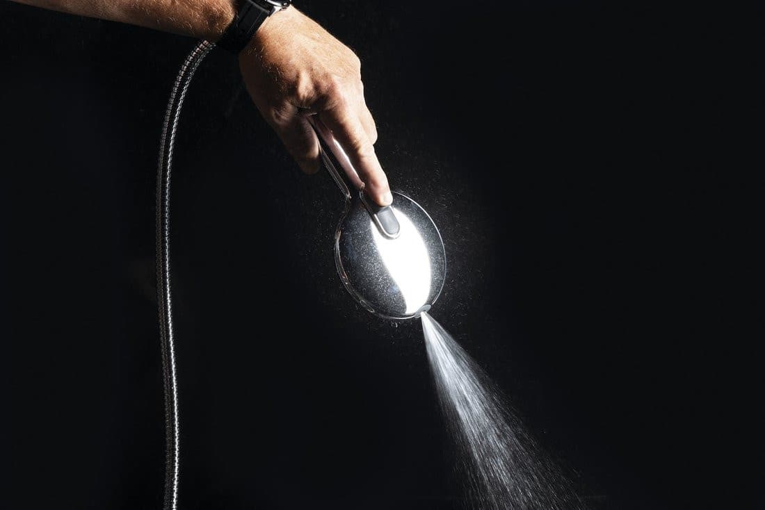 Główka prysznicowa z masażem, 3 tryby + płukanie, 120 mm, ABS/chrom