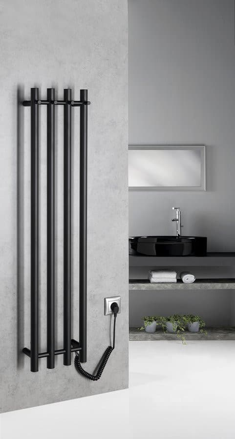 PAPINADO elektryczna suszarka na ręczniki 263x1200 mm czarny mat
