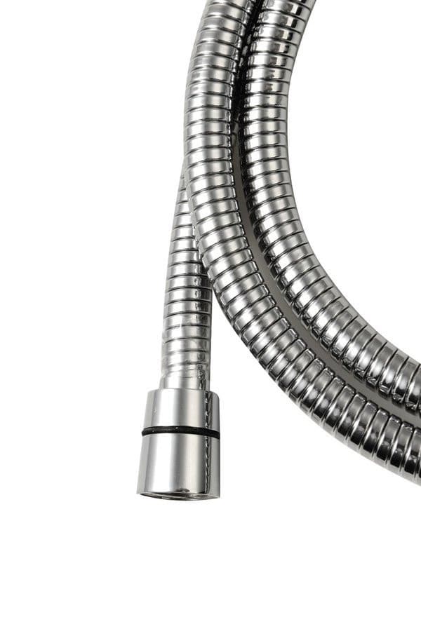 LUX wąż prysznicowy ze stali nierdzewnej 150-180 cm chrom