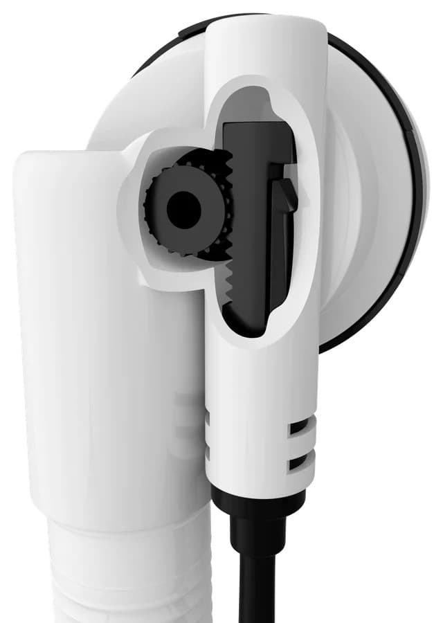 Zestaw odpływowy z automatycznym korkiem 600mm biały