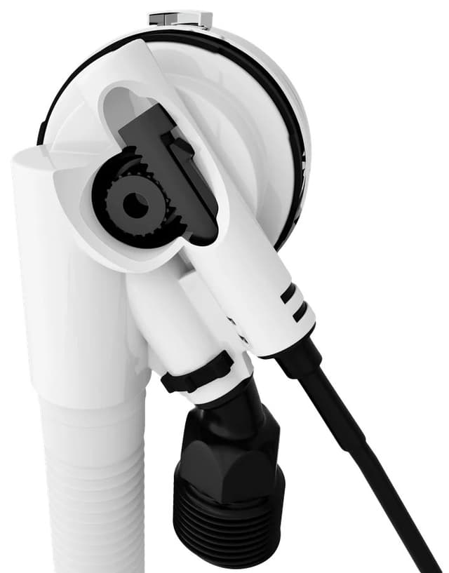 Zestaw odpływowy z napełnianiem 1200mm korek automatyczny chrom