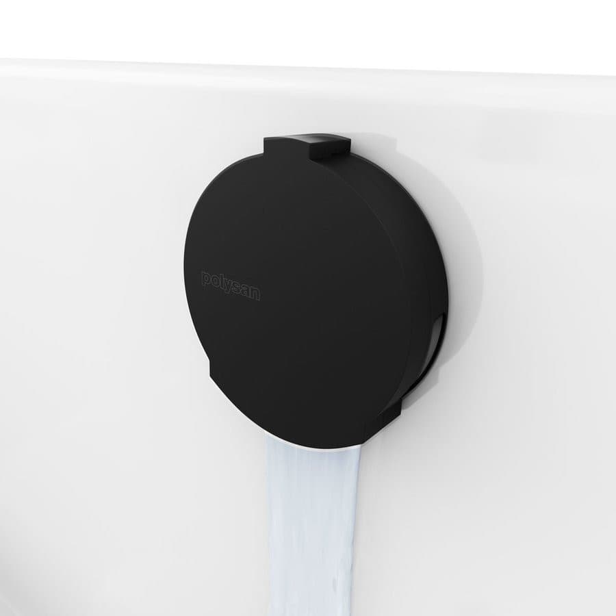 Zestaw odpływowy z napełnianiem 1000mm czarny matowy