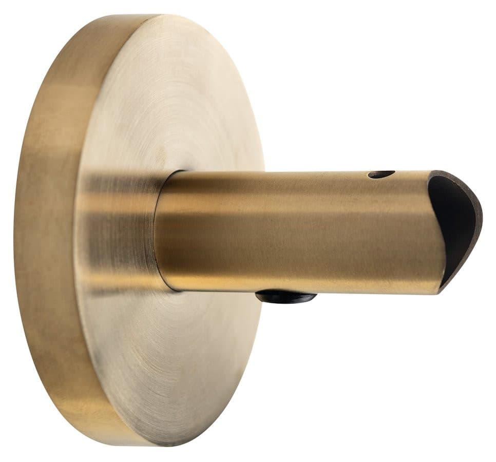 Adapter do połączenia kabla profil okrągły złoto mat 90x75 mm