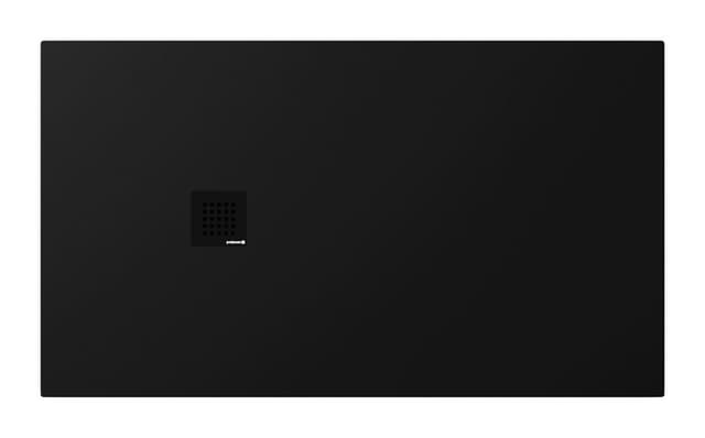 TRENECA brodzik kompozytowy z możliwością docinania 140x80cm, czarny mat