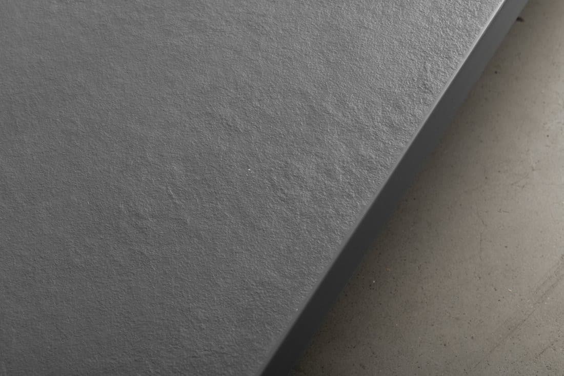 TRENECA brodzik kompozytowy z możliwością docinania 110x90cm, szary mat