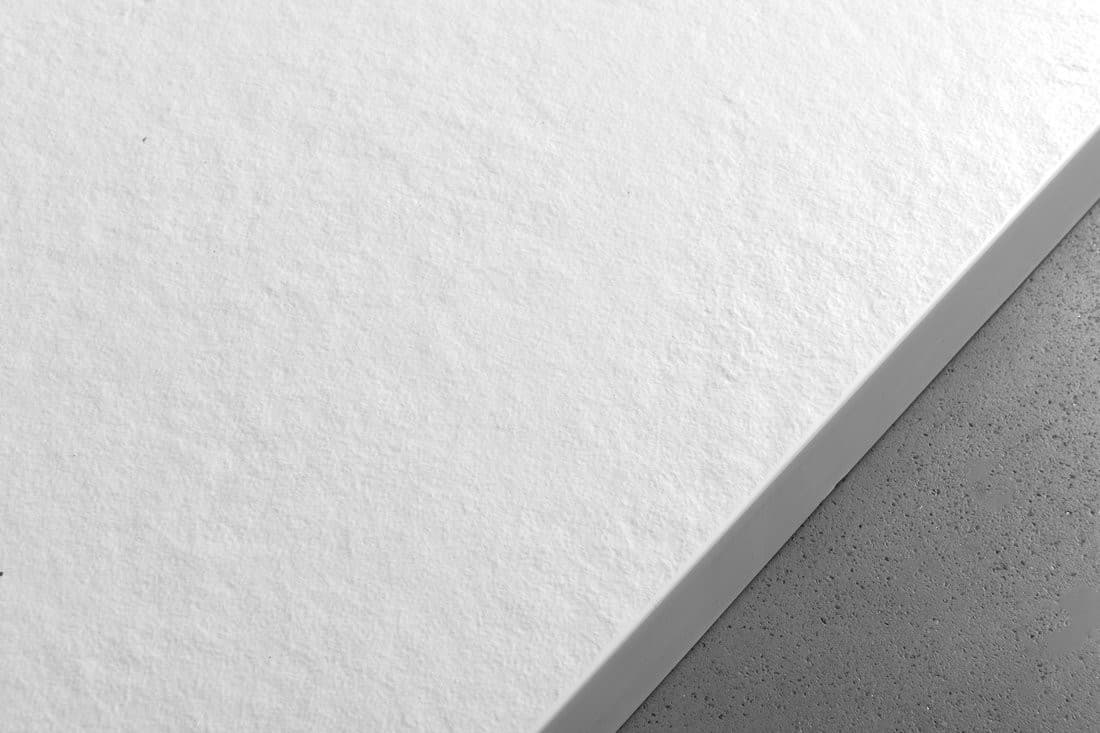 TRENECA brodzik kompozytowy z możliwością docinania 120x100cm, biały mat