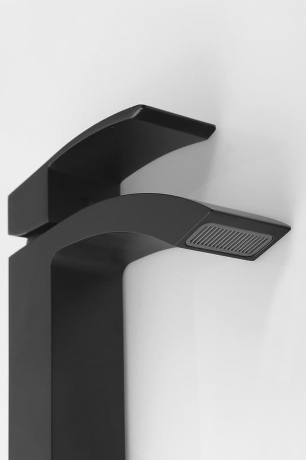 GINKO 35 bateria umywalkowa czarny mat z głowicą ECO