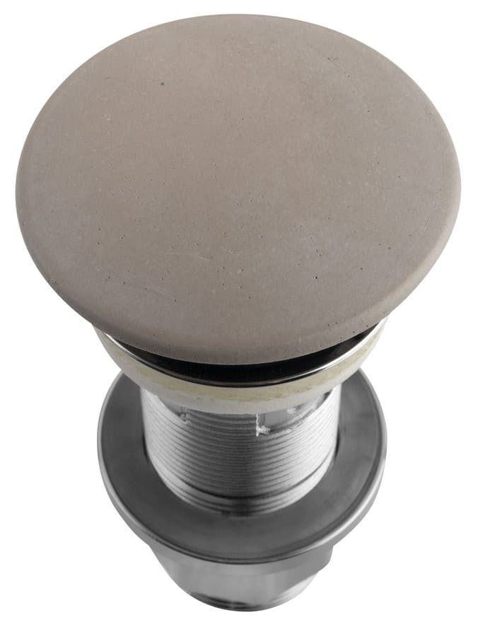 Korek umywalkowy Sapho 5/4 klik-klak piaskowy plastikowy 10-80mm