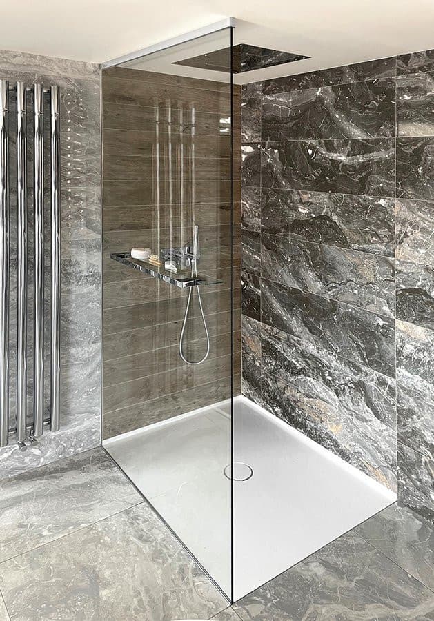 ARCHITEX zestaw do mocowania szkła 1610x2600mm polerowane aluminium