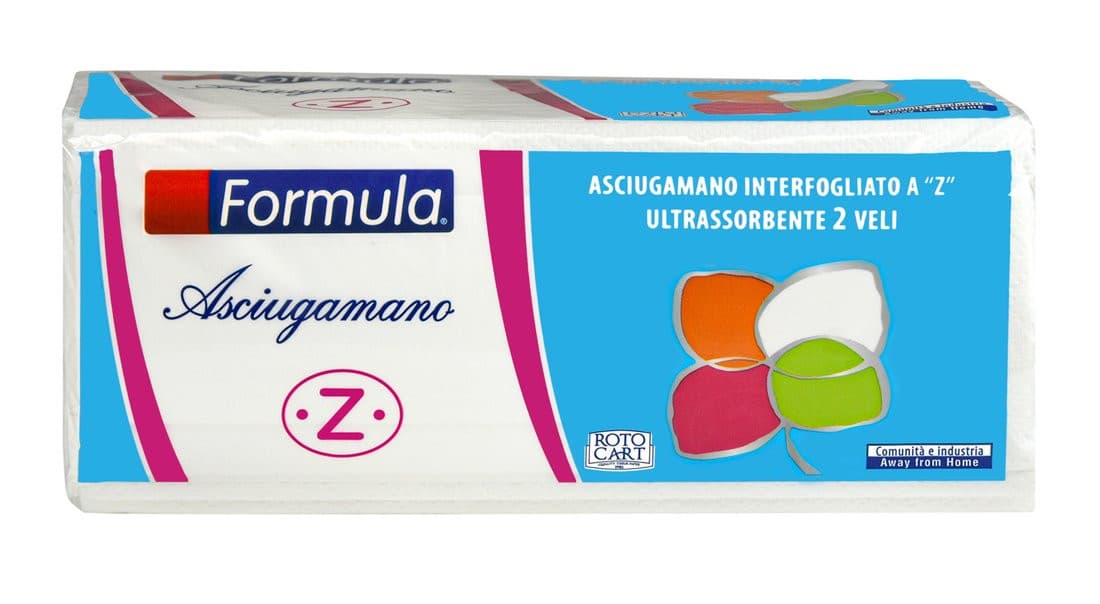 Ręczniki papierowe jednowarstwowe Z 23x33 cm 2860 szt. Aqualine