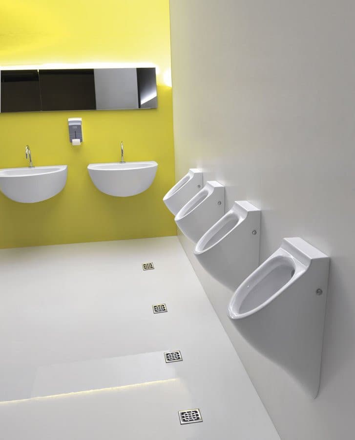 AQUATECH pisuar 21x53,5 cm z tylnym zasilaniem, biały