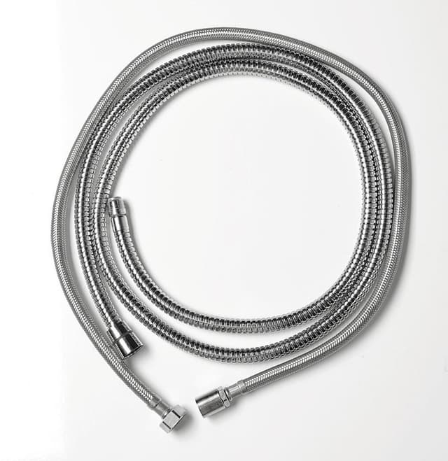 Zestaw węży zamiennych do baterii na brzeg wanny 175 cm chrom