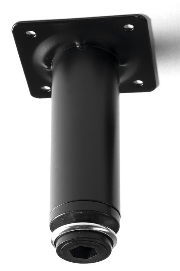 KERAMIA FRESH nóżka regulowana 100-110 mm, matowa czarna