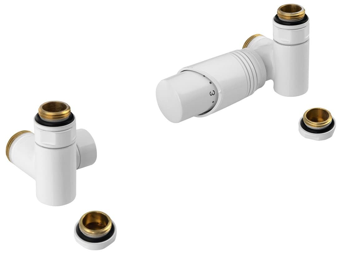 WICHER ECK COMBI biały zespolony narożny zestaw przyłączeniowy