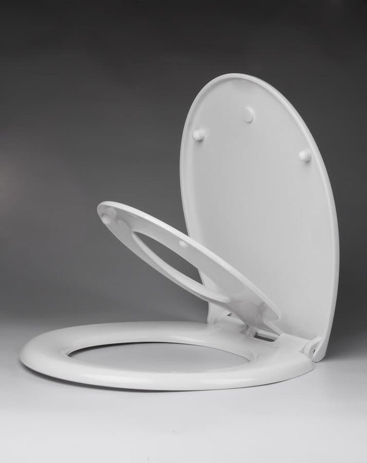 Deska WC z deską dziecięcą Soft Close Easy Take biała