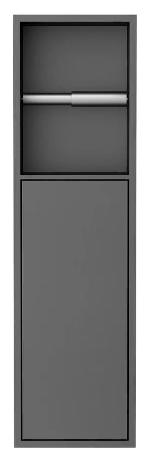INSERTA podtynkowy uchwyt na papier toaletowy stal nierdzewna gun metal