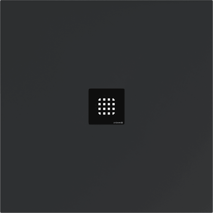 FLEXIA brodzik kompozytowy z możliwością docinania 90x90cm, antracyt mat