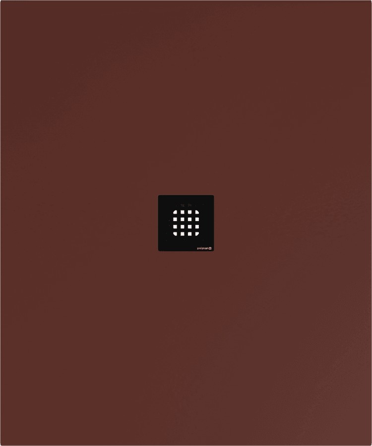 FLEXIA brodzik kompozytowy z możliwością docinania 120x80cm, brązowy mat