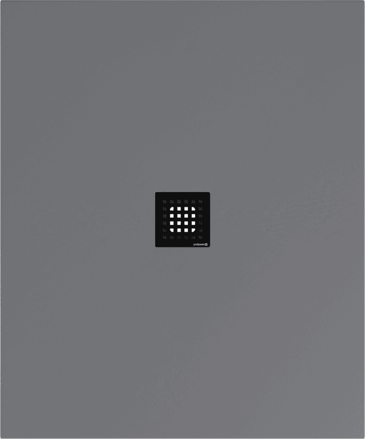 FLEXIA brodzik kompozytowy z możliwością docinania 120x100cm, szary mat