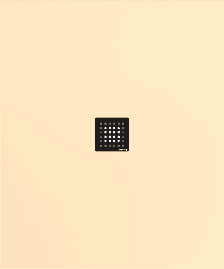 FLEXIA brodzik kompozytowy z możliwością docinania 120x100cm, beż mat