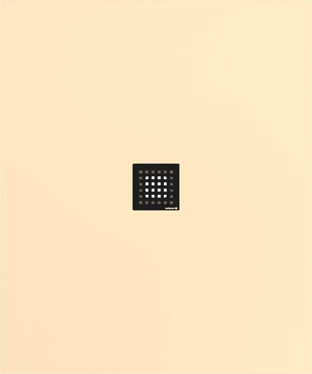 FLEXIA brodzik kompozytowy z możliwością docinania 120x100cm, beż mat