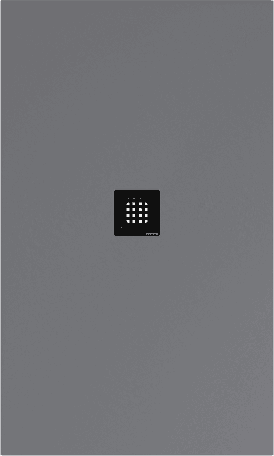 FLEXIA brodzik kompozytowy z możliwością docinania 150x90cm, szary mat